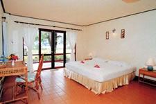 Bedroom in Air-con Bungalow - Good Days Lanta Chalet & Resort, Koh Lanta, Krabi Thailand