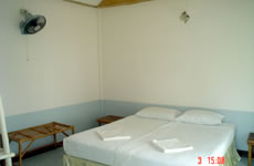 Bedroom in Fan Bungalow, Good Days Lanta Chalet & Resort, Koh Lanta, Krabi Thailand